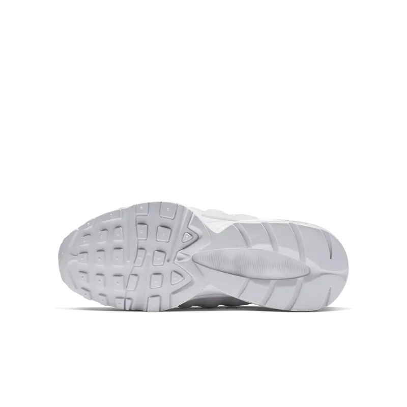 Nike Air Max 95 White Metallic Silver (GS) White/Metallic Silver (905348-104)