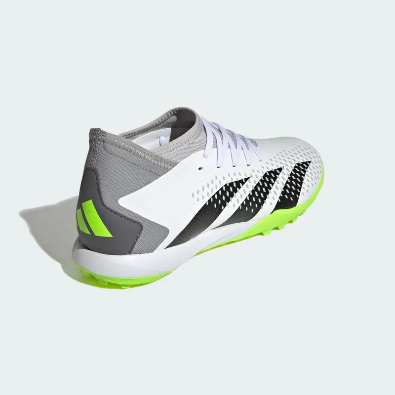 adidas Predator Accuracy.3 Turf Cloud White Core Black Lucid Lemon (GZ0004)