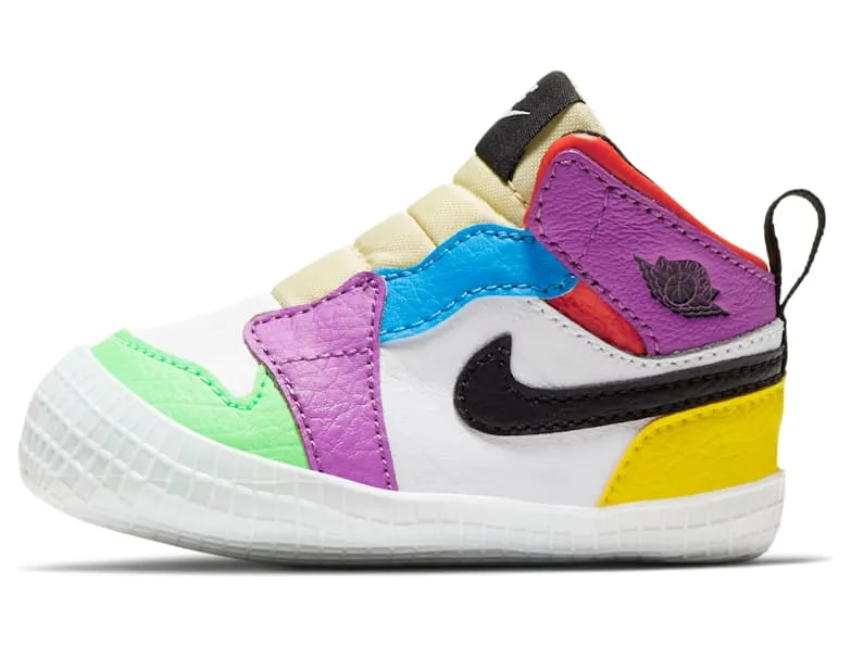 Jordan 1 Crib Bootie Multi-color