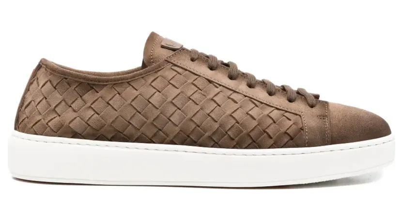 Santoni Geweven “Brown” (MBCD22171BARTIST)