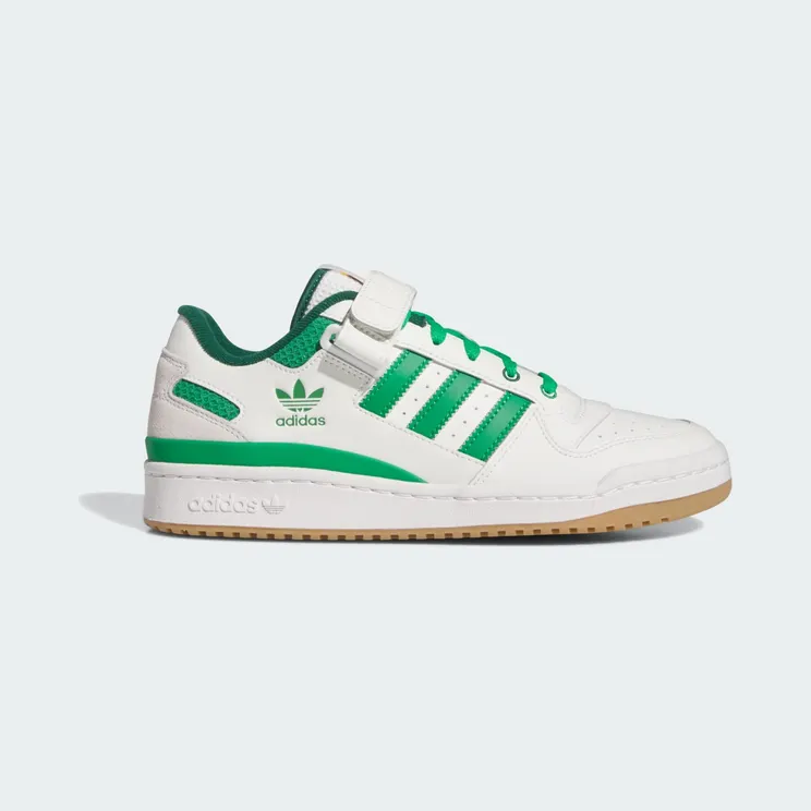 adidas Forum Low Cloud White / Green / Gum (IE7175)