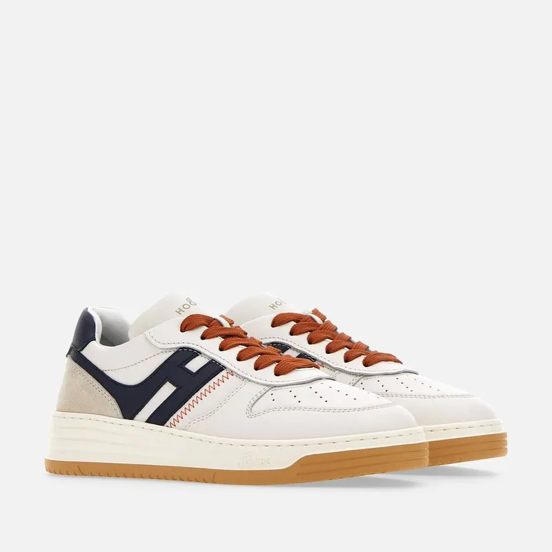 Hogan H630 White Blue Orange (HXW6300EU50ODZ743L)