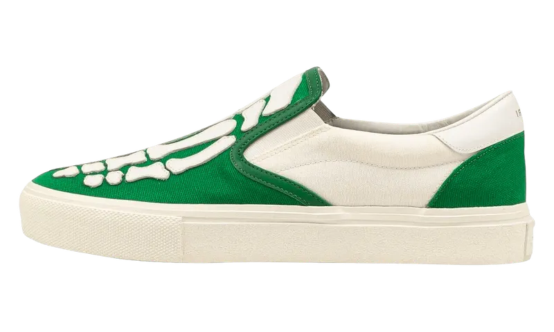 Amiri Skeleton Toe Slip-On “Green / White” (MFS004-344)