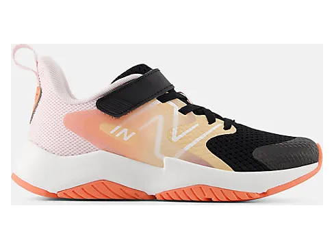 New Balance Rave Run v2 Bungee Lace Black Flare Rose Sugar (YTRAVF2)
