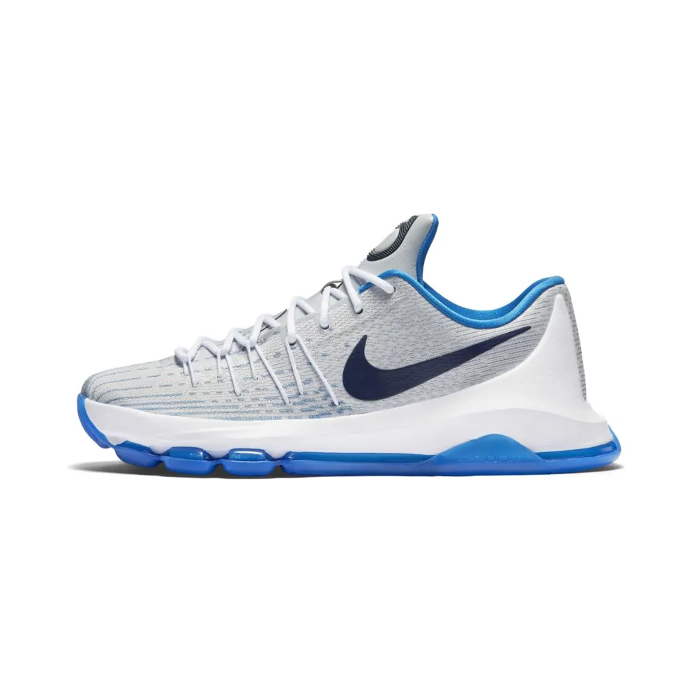 Nike KD 8 Photo Blue White/Midnight Navy-Photo Blue-Opti Yellow (749375-144)