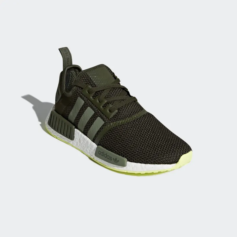 adidas NMD R1 Night Cargo Base Green Night Cargo/Base Green/Semi Frozen Yellow (CQ2414)