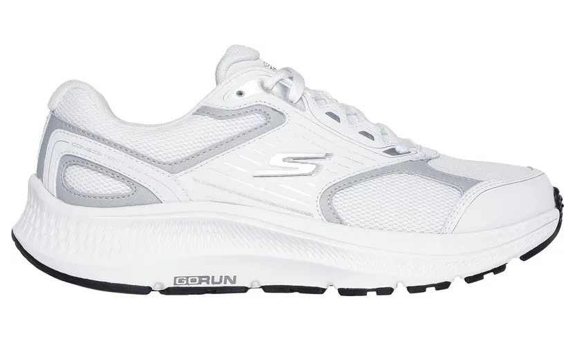 Skechers GO RUN Consistent 2.0 – Advantage Sneaker Wit/Zilver