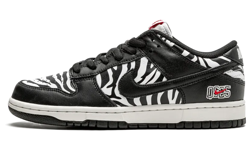 Nike SB Dunk Low Quartersnacks Zebra – “Black / White” (DM3510-001)
