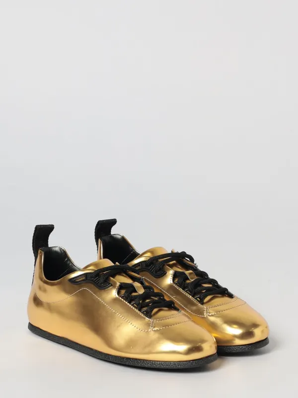 Moschino ‘s Laminated Leather Gold (MB15101G0OGI0)