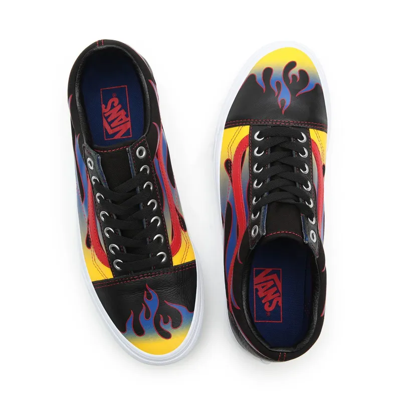 VANS Racer Old Skool Shoes (Black)