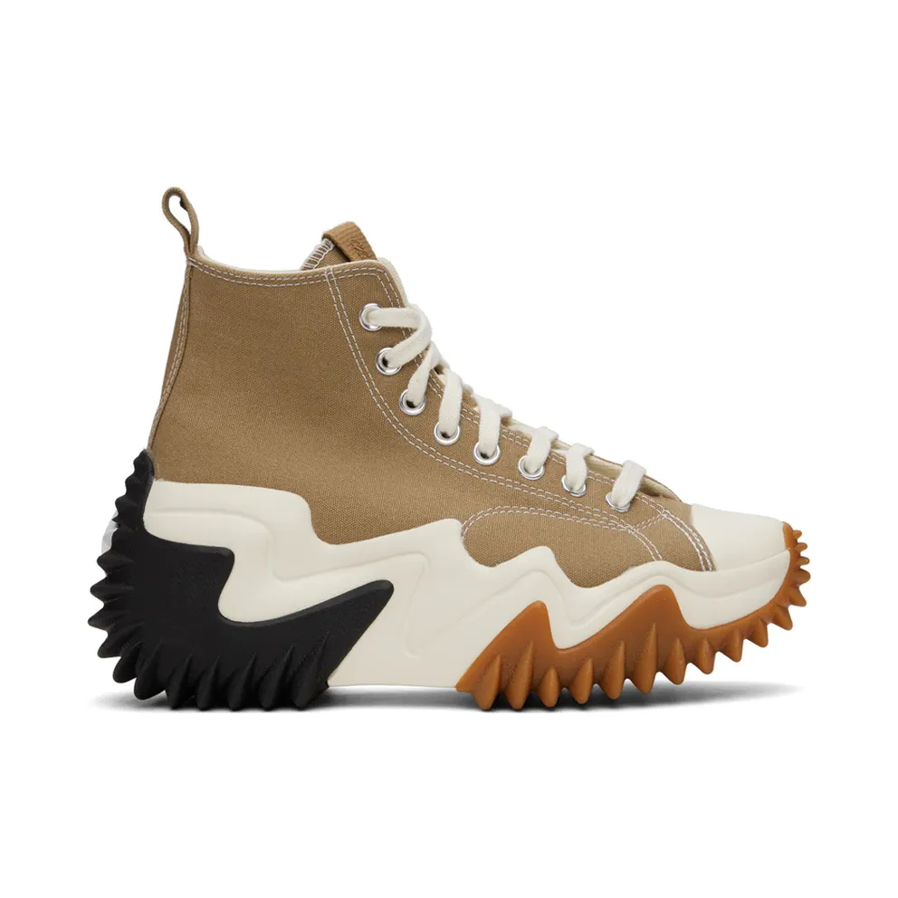 Converse Run Star Motion Platform in den Farben der Saison Sand Dune/Schwarz/Egret (A00851C)