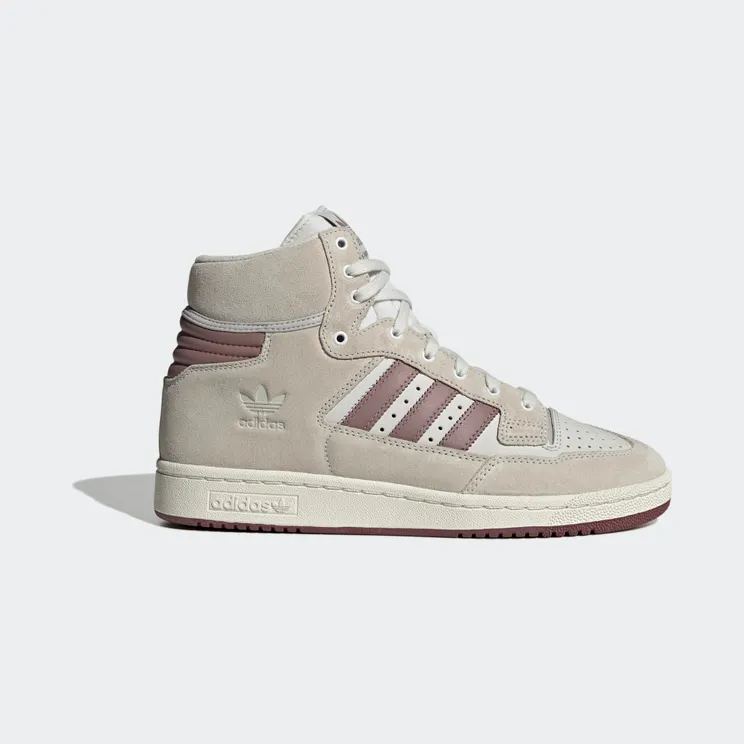 adidas Centennial 85 High Crystal White / Purple / Burgundy (GY2536)