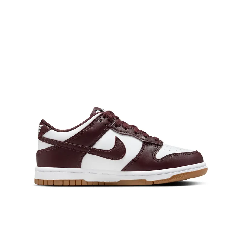 Nike Dunk Low “Burgundy Crush Gum” (HJ9282-100)