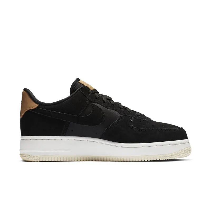 Nike Air Force 1 Low Black Cream (W) Black/Black-Summit White-Vachetta Tan (896185-006)