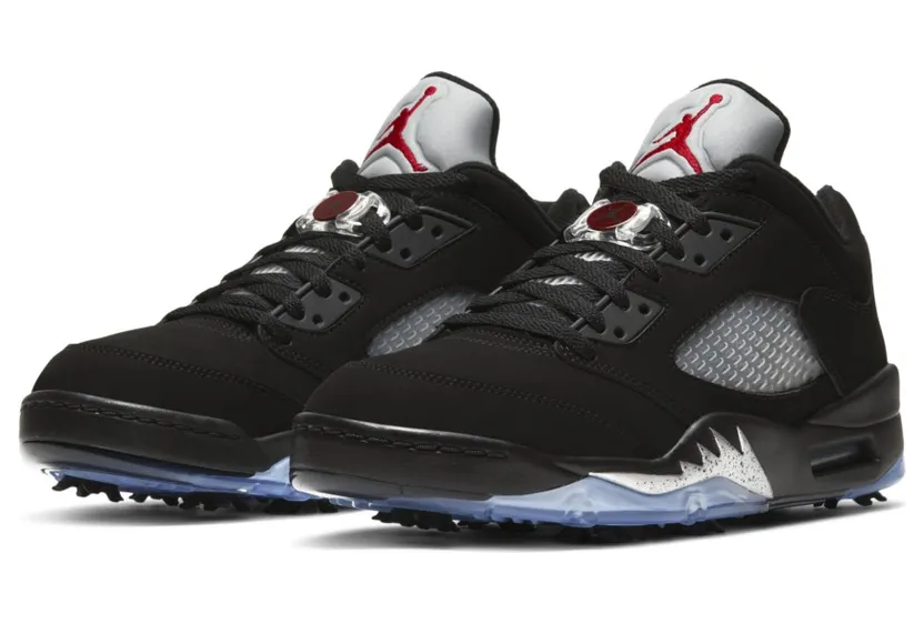 Jordan 5 Retro Low Golf Black Metallic