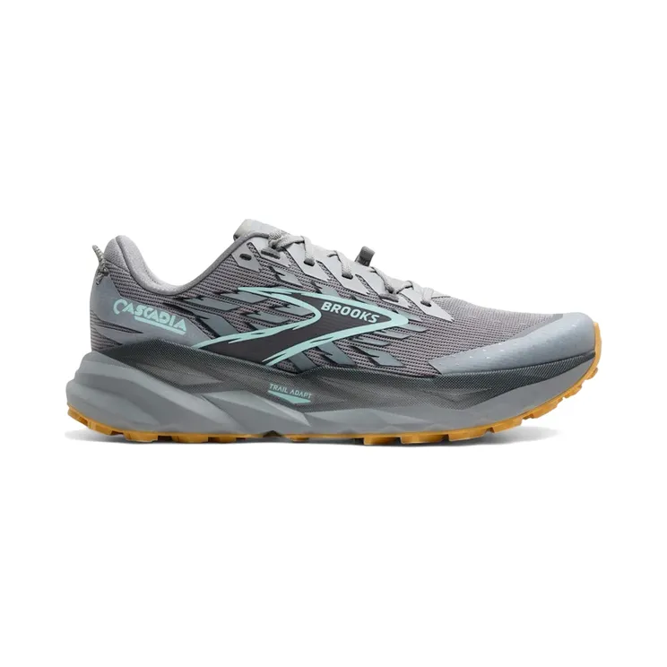 Brooks Cascadia 19 Alloy Ebony Orange (110457-1D-098)