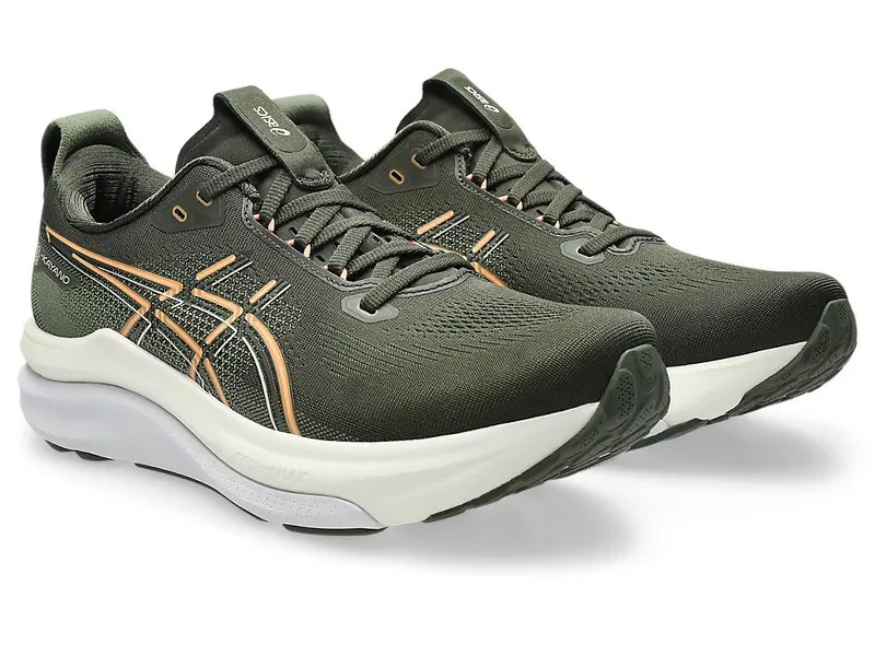 ASICS GEL-KAYANO 33 “Vintage Khaki / Bright Sunstone” (1011C167-200)