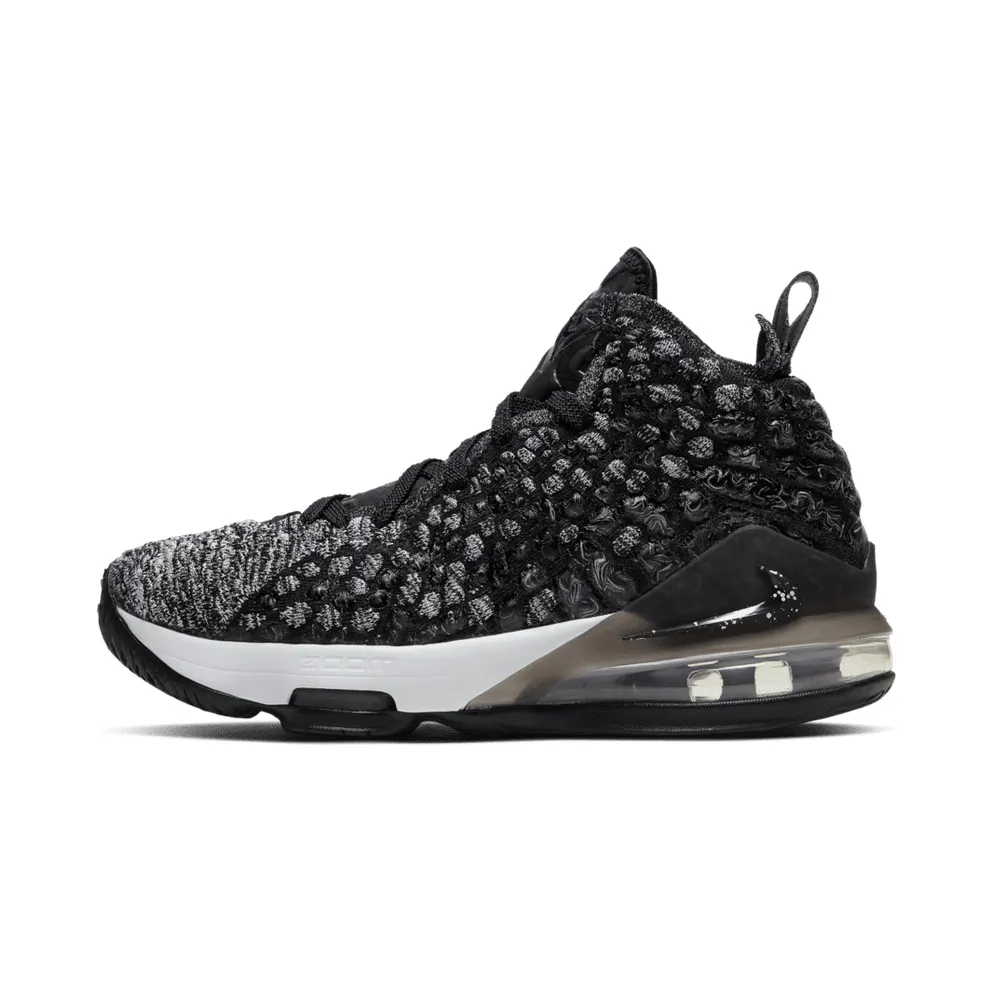Nike LeBron 17 Black White (GS) Black/White (BQ5594-002)