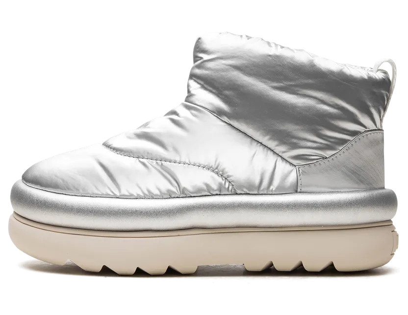 Ugg Classic Maxi Mini “Metallic Silver” (1135151-MSLV)