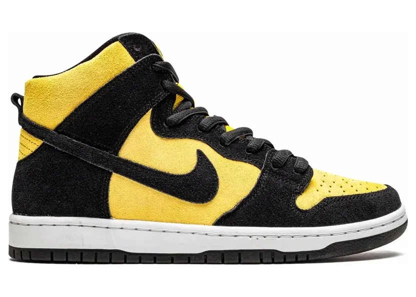 Nike SB Dunk High Pro Reverse Goldenrod sneakers – Zwart (DB1640)
