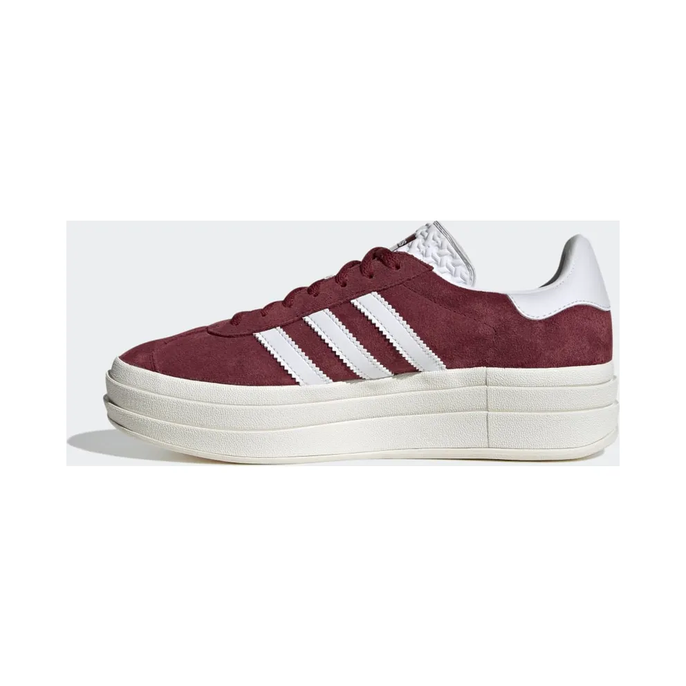 Adidas Gazelle Bold Shadow Red / Cloud White / Core White (HQ6892)