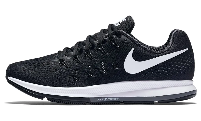 Nike Air Zoom Pegasus 33 Black/White-Anthracite-Cool Grey (W) (831356-001)