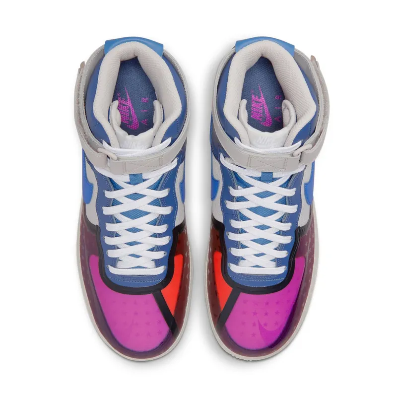 Nike Air Force 1 High ’07 Premium “Thunder Blue Pink Prime” (DV1015-437)