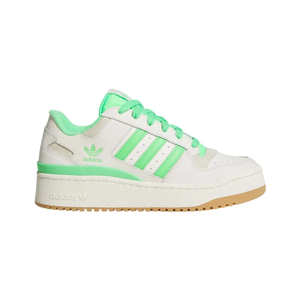 adidas Forum Bold Stripes Cloud White Green Off White (JR0485)