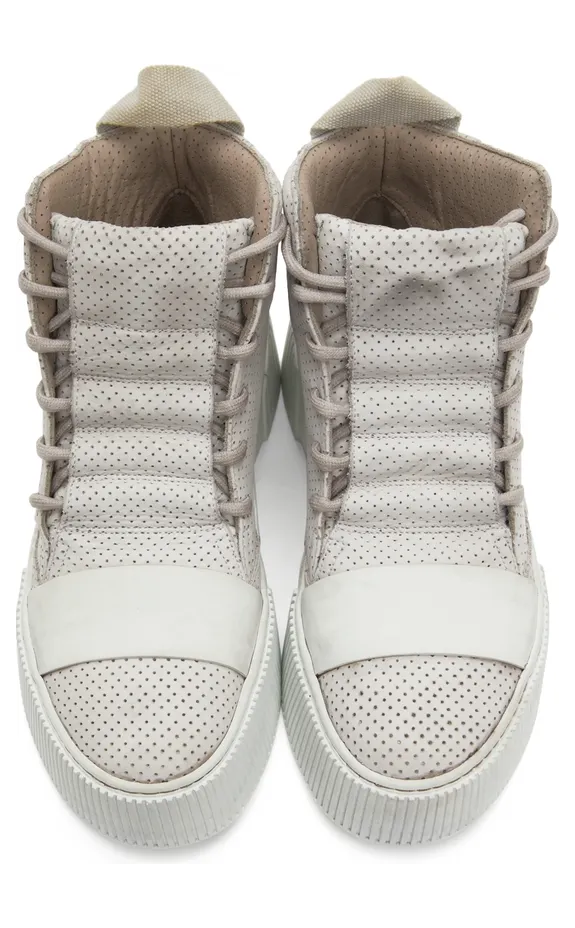 Boris Bidjan Saberi Off-White Bamba 1.1 High Top Sneakers (290-SS2200B1000000SM-0019) (5)