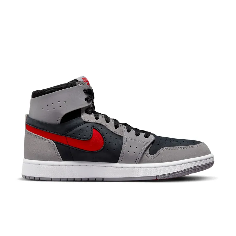 Jordan 1 High Zoom Air CMFT 2 “Black Fire Red Cement” (DV1307-060)