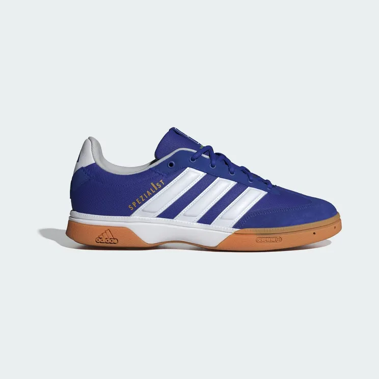 adidas Spezialist Indoor “Lucid Blue / Cloud White / Lucid Lemon” (JS0243)