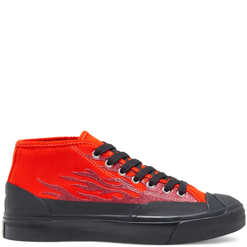 Converse Jack Purcell Chukka Mid ASAP Nast Red Cherry Tomato/Black (167378C)