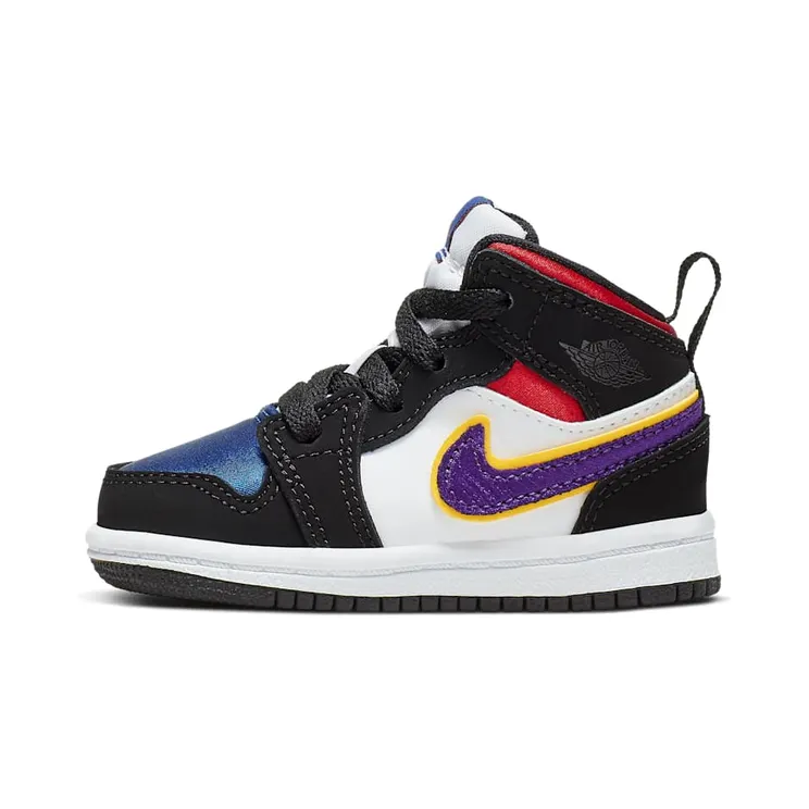 Jordan 1 Mid SE Black Field Purple (BQ6933-005)
