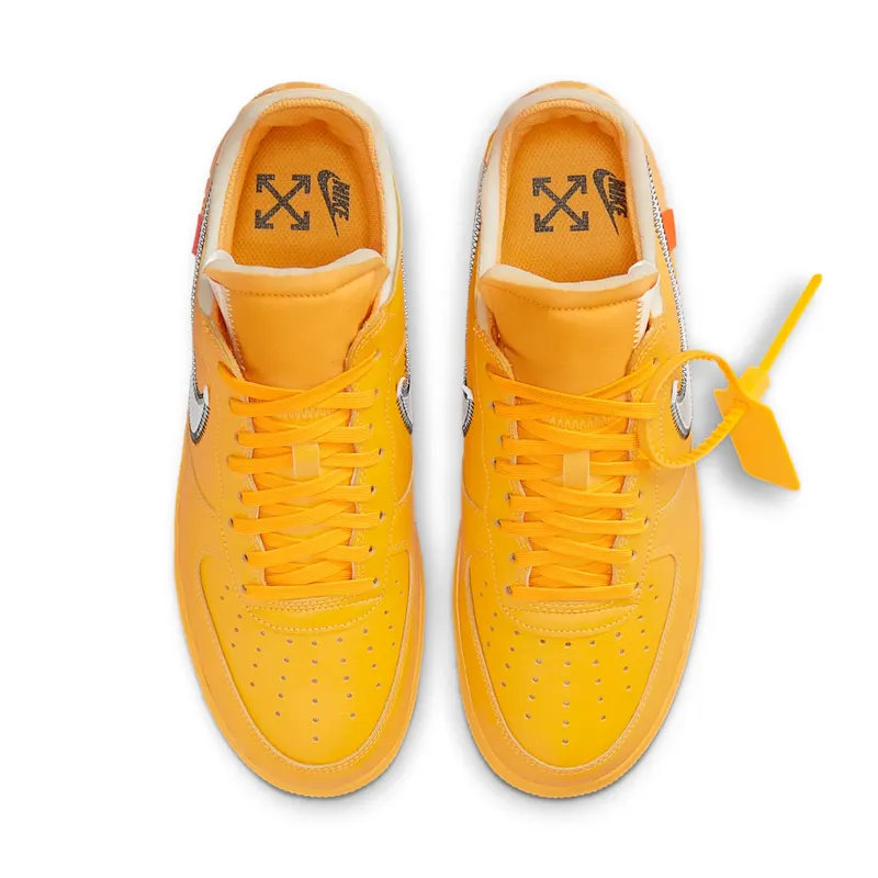 Nike x Off-White Air Force 1 University Gold (2021) (DD1876-700)