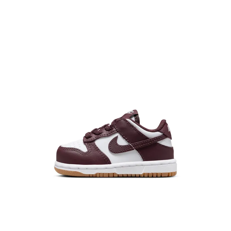 Nike Dunk Low White Gum Light Brown Burgundy Crush (HJ9285-100)
