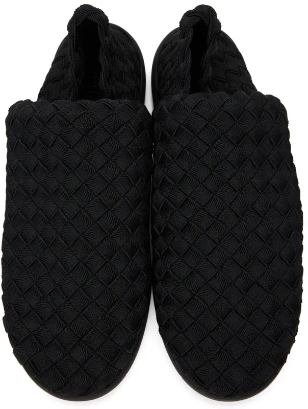 Bottega Veneta Yellow Intrecciato Slip-On Sneakers (651271 V0GV0)