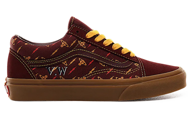 Vans Vivienne Westwood x Old Skool ‘Anglomania’ Thunderbolt Orbs/Gum (VN0A4BV5VZP)