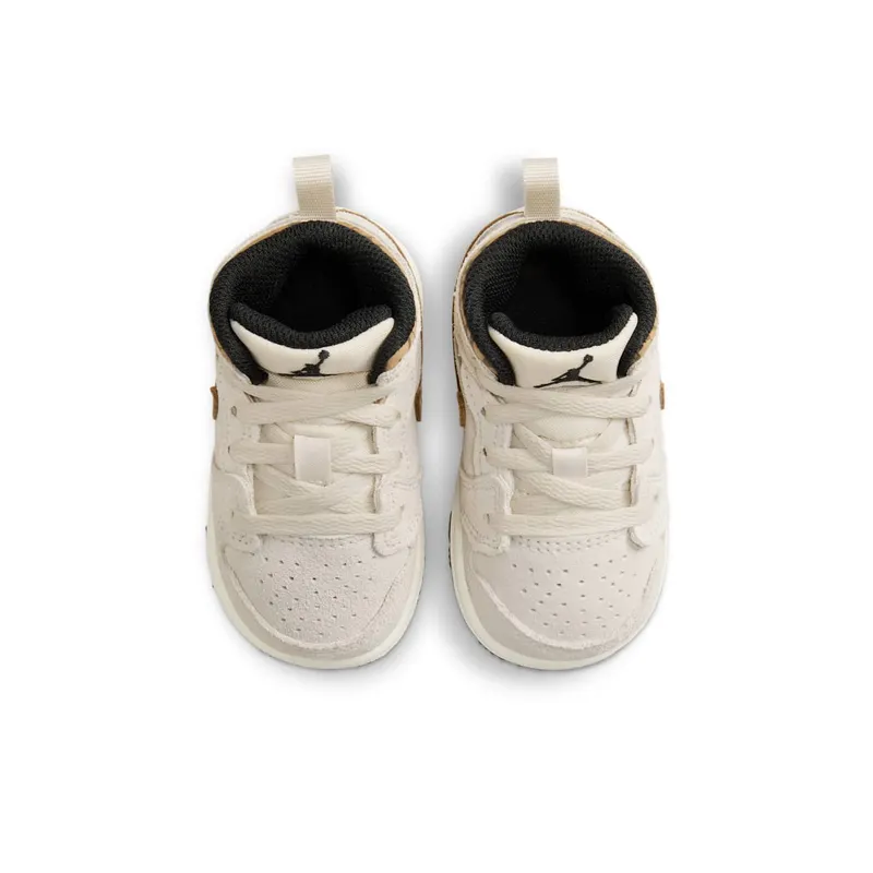 Air Jordan RETRO 1 MID SE TD “BROWN ELEPHANT” (DZ5371-102)
