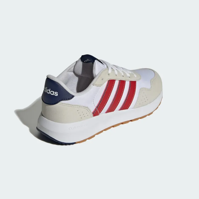 Adidas Run 60s Kids Cloud White / Collegiate Red / Dark Blue (IE6441)