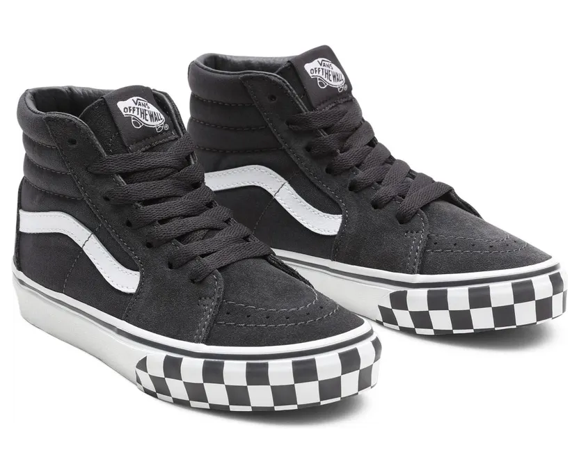 VANS Check Bumper Sk8-hi Kinderschoenen Grijs (VN0A4UI234A)