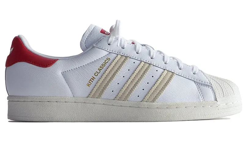 adidas Superstar Kith Classics White Red (GY2543)