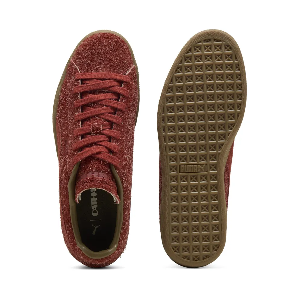 Puma x DANIËLLE CATHARI Suede Fuzzy “Mars Red” (406650_02)