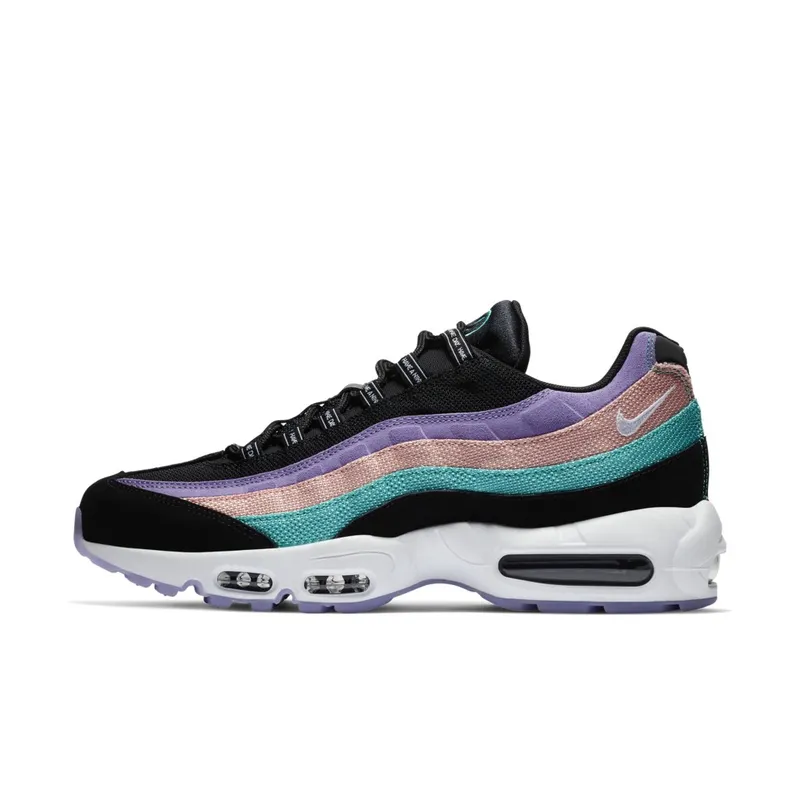 Nike Air Max 95 Have a Day Black/White-Hyper Jade-Bleached Coral (BQ9131-001)