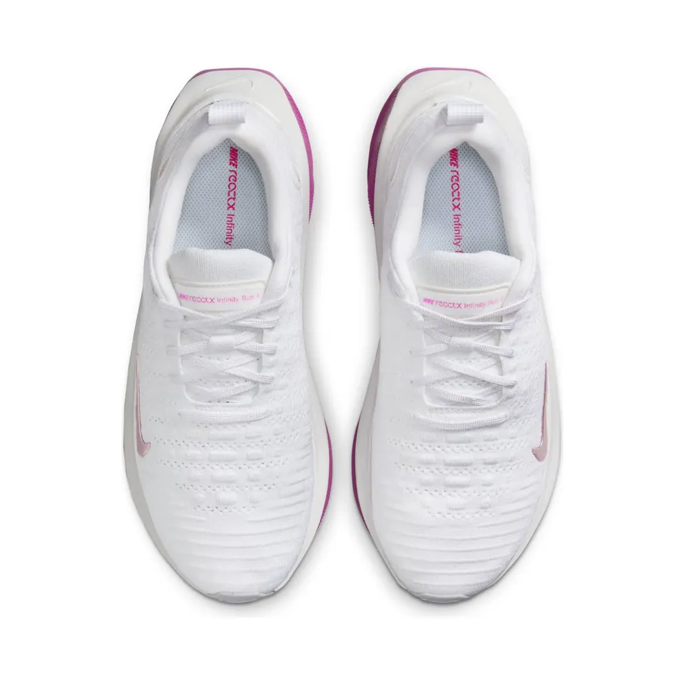 Nike ReactX Infinity Run 4 White Hot Fuchsia (DR2670-108)