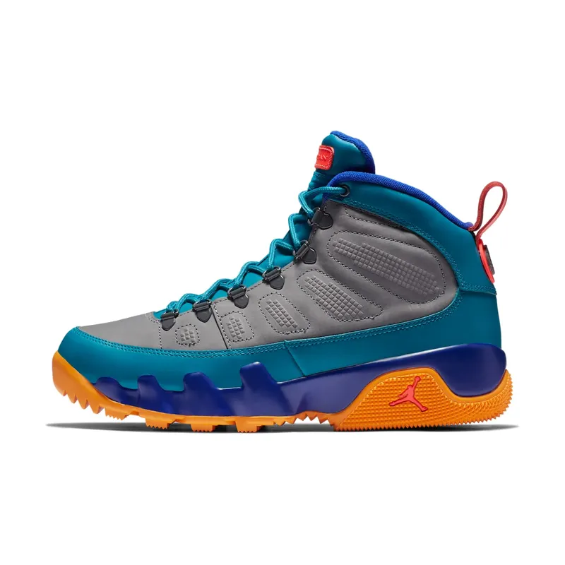 Jordan 9 Retro Boot Green Abyss Green Abyss/Dark Grey-Concord-Bright Crimson (AR4491-300)