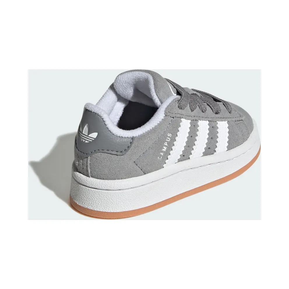 Adidas Campus 00s Comfort Closure Elastic Lace Kids Grey Three / Cloud White / Cloud White (IH8899)