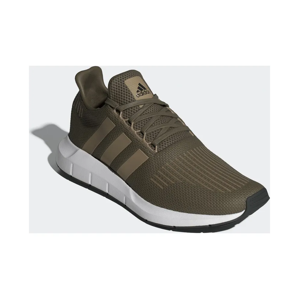 adidas Swift Run 1.0 Olive Strata Blanch Cargo Cloud White (JR6891)