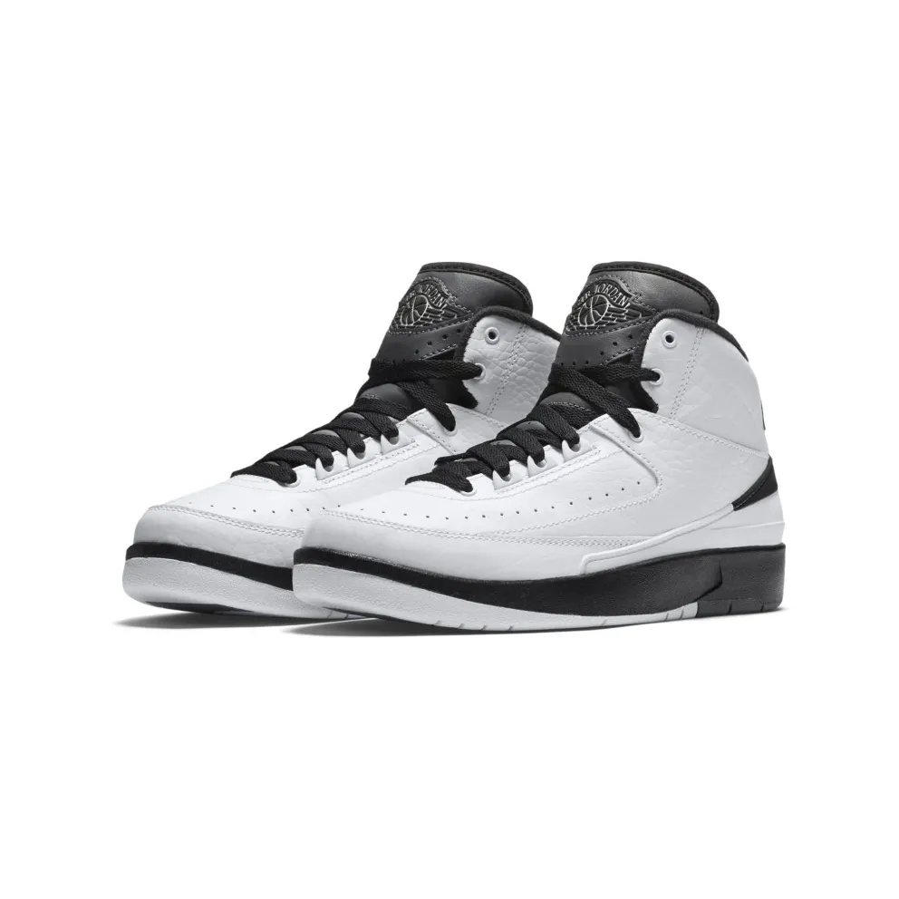 Jordan 2 Retro Wing It (GS) White/Black-Cool Grey (834283-103)