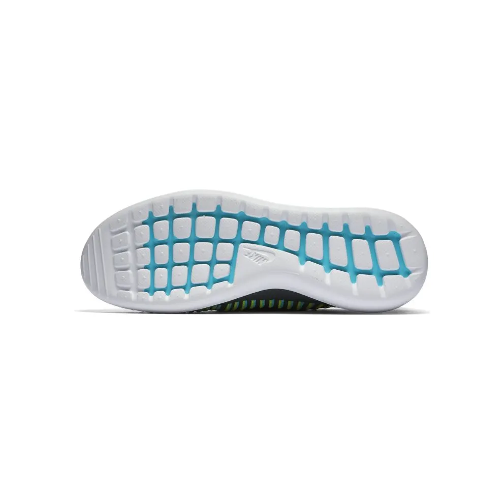 Nike Roshe Two Flyknit Gamma Blue Dark Grey/Gamma Blue-Volt-Black (844833-004)