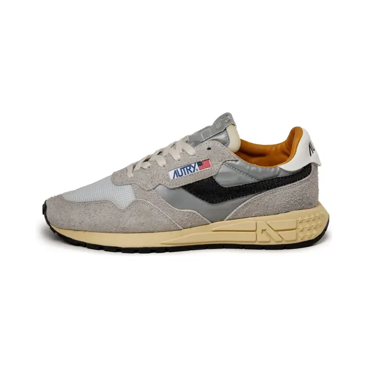 Autry Reelwind Low “Sand Cracked Leather and Nylon” (WWLM-RL04)